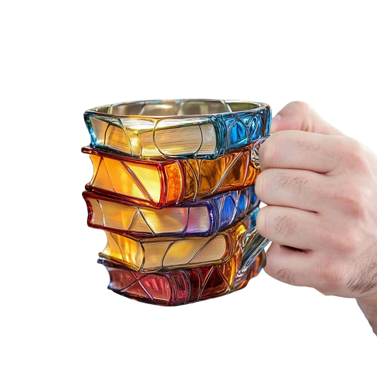 LitLayers - Painted Books Mug