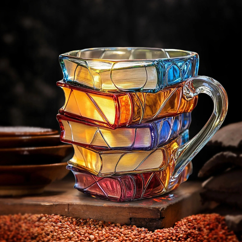 LitLayers - Painted Books Mug
